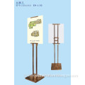 Indoor Adjustable Stainless Steel KT Board Frame Display Stand